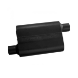 Flowmaster 40 Series Muffler, 2.5 In. Offset Inlet, 2.5 In. Offset Outlet, Aggressive Tone Image