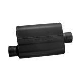Flowmaster 40 Series Muffler, 3 In. Offset Inlet, 3 In. Center Outlet, Aggressive Tone Image