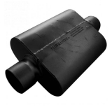 Flowmaster 30 Series Race Muffler, 4 In. Center Inlet, 4 In. Center Outlet, Aggressive Tone Image