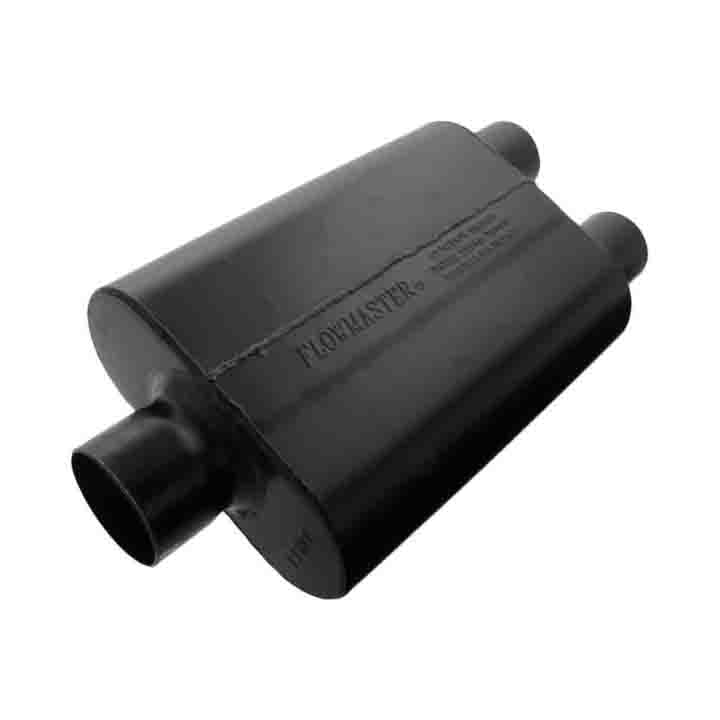 Flowmaster 9430452 Muffler Super 44 Series 3in Inlet/ Dual 2.5in Outlet