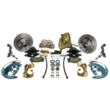 1964-1972 Chevelle Front Disc Brake Conversion Kit w/ 11 inch Booster Image