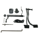 1969 Camaro Big Block Clutch Linkage Auto to Manual Conversion Kit (with Headers) Image