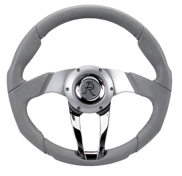 Flaming River Nova Cascade Steering Wheel Light Grey