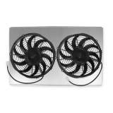 1968-1973 Chevelle Frostbite High Performance Fan & Shroud Package, 2 x 14 In. Fans Image