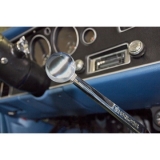 Camaro Black And Chrome Shifter Ball 3/8 for Hurst Image