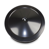 Regal 14 Inch Air Cleaner Assembly Black Steel Flat Base Holley Image
