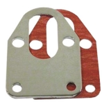 Chevy Small Block Chrome Fuel Pump mounting Plate Image