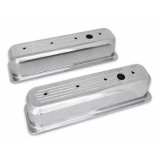 1964-1987 Chevy El Camino Ball Milled Aluminum Valve Covers, Tall Style Image