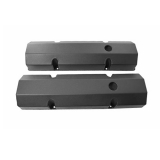 1978-1988 Cutlass Small Block Fabricated Flat Top Valve Covers, Black Wrinkle Image