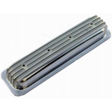 1978-1988 Cutlass Finned Aluminum Valve Covers, Stock Height, No Breather Hole Image