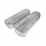 1978-1987 Chevy Grand Prix Big Block Fabricated Valve Covers w/out Hole, Long Screw Style, Polished Image