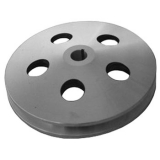 Chevy Billet Power Steering Pulley Single Groove Satin Finish Image