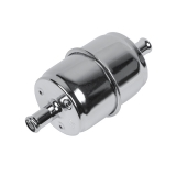 Chevy Chrome Fuel Filter With High Flow Paper Element Image