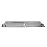 1968-1973 Chevy Chevelle Chrome Radiator Top Panel Standard 3 Bolt 24 Inches Image