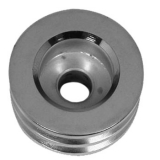 Chevy Chrome Alternator Pulley 2 Groove Image