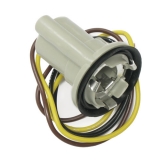 1970-1972 Monte Carlo Dual Element Tail Lamp Socket 3 Wire Image