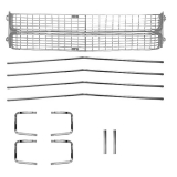 1970 Chevelle Grille Kit Silver Image