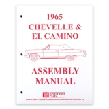 1965 El Camino Factory Assembly Manual Image