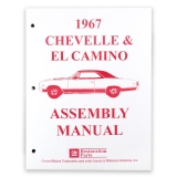 1967 El Camino Factory Assembly Manual Image