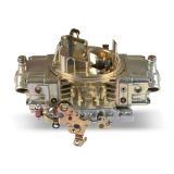 1964-1987 El Camino Holley 750 CFM Double Pumper Carburetor, Manual Choke, Gold Finish Image