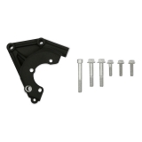 1964-1977 Chevelle Holley Mid LSA, LS Accessory Drive Bracket Kit Power Steering, Black Image