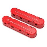 1978-1987 Regal Holley Chevrolet Script LS Valve Covers, Gloss Red Image