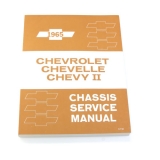 1965 Nova Chevrolet Service Manual Image