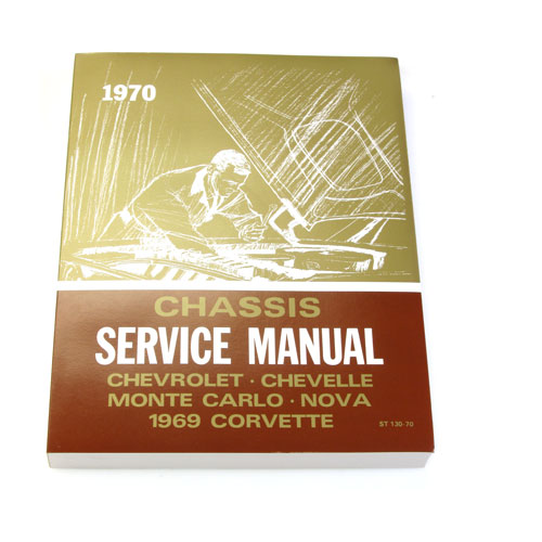 1970 70  CHEVELLE-EL CAMINO  FACTORY ASSEMBLY MANUAL