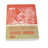 1972 Nova Chevrolet Service Manual Image