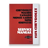 1978 Monte Carlo Service Manual Image
