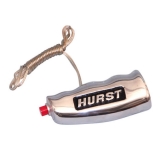 1978-1988 Cutlass Hurst T Handle, Universal Thread, Brushed Aluminum with 12v Switch Image