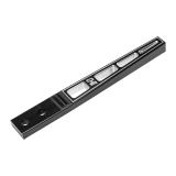 1978-1987 Regal Hurst Shifter Stick, 8 Inch Straight, Black Aluminum Image
