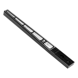 1978-1987 Regal Hurst Shifter Stick, 10 Inch Straight, Black Aluminum Image