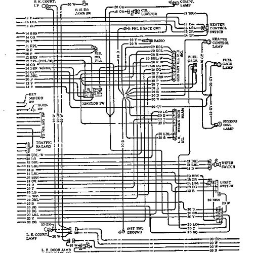 71 Chevelle Wiring Diagram from www.ss396.com