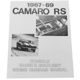 1967-1969 Camaro Rally Sport RS Wiring Diagram Image