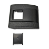 1967-1972 Chevelle Plastic Standard Seat Belt Cover Black Image