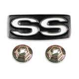1969 Nova Standard Steering Wheel SS Emblem Image