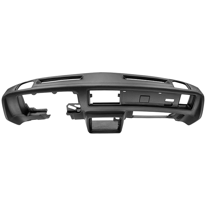 1978-1980 El Camino Molded Dash Pad Outer Shell, Full Cover, With Center  Speaker Cut-Out, Black