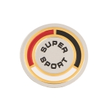 1963-1964 Nova Super Sport Horn Button Emblem Insert Image