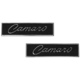 1968-1969 Camaro Standard Door Panel Emblems Image