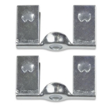 1970-1972 Chevelle Dash Carrier Clips Pair Image