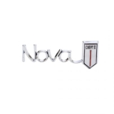 1966 Nova Chevy II Glove Box Emblem Image