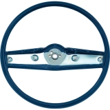 1969-1970 Chevelle Standard Steering Wheel Dark Blue Image