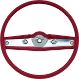 1969-1970 El Camino Standard Steering Wheel Red Image