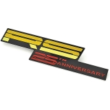 1992 Camaro RS; Dash Emblem; 25th Anniversary; Yellow, Red Image