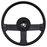 1982-1989 Camaro Steering Wheel Leather Wrapped Black Image