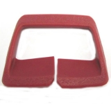 1973-1977 Chevelle Seat Belt Loop Guide Rectangle Red/Maroon Image