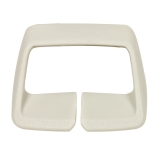 1973-1977 Chevelle Seat Belt Loop Guide Rectangle White Image