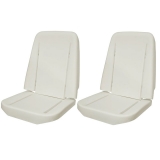 1970 Monte Carlo Bucket Seat Foams Pair with Listing Wire Image