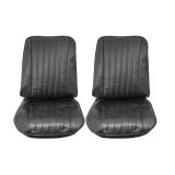 1968 Chevelle Bucket Seat Covers, Black Image